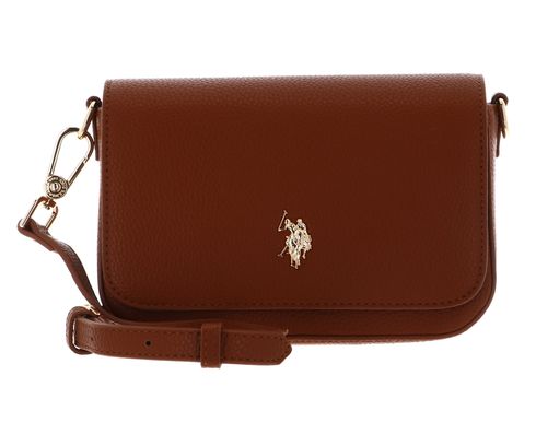U.S. POLO ASSN. Mansion Flap Crossbody Bag Tan
