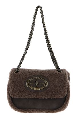 U.S. POLO ASSN. Holly Small Flap Bag Stone