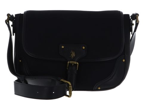 U.S. POLO ASSN. Monroe Flap Bag Black