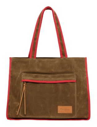 Desigual Mediterraneo Khiva Shopping Bag Camel