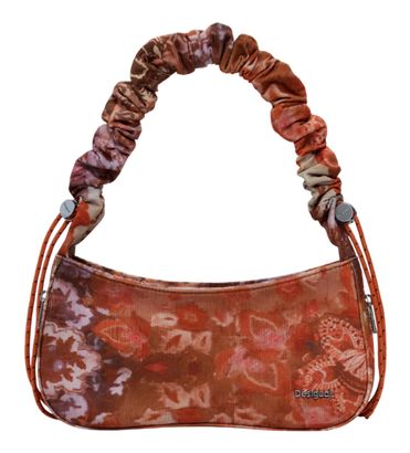 Desigual Alsacia 2.0 Corduroy India Crossbody Bag Terracota