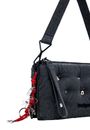 Desigual Mickey Studstyle Dortmund Crossbody Bag Denim Dark Grey