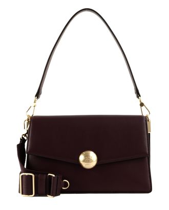 LACOSTE Flap Shoulder Bag M Winetasting