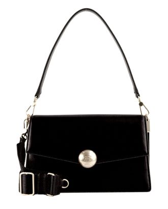 LACOSTE Flap Shoulder Bag M Noir