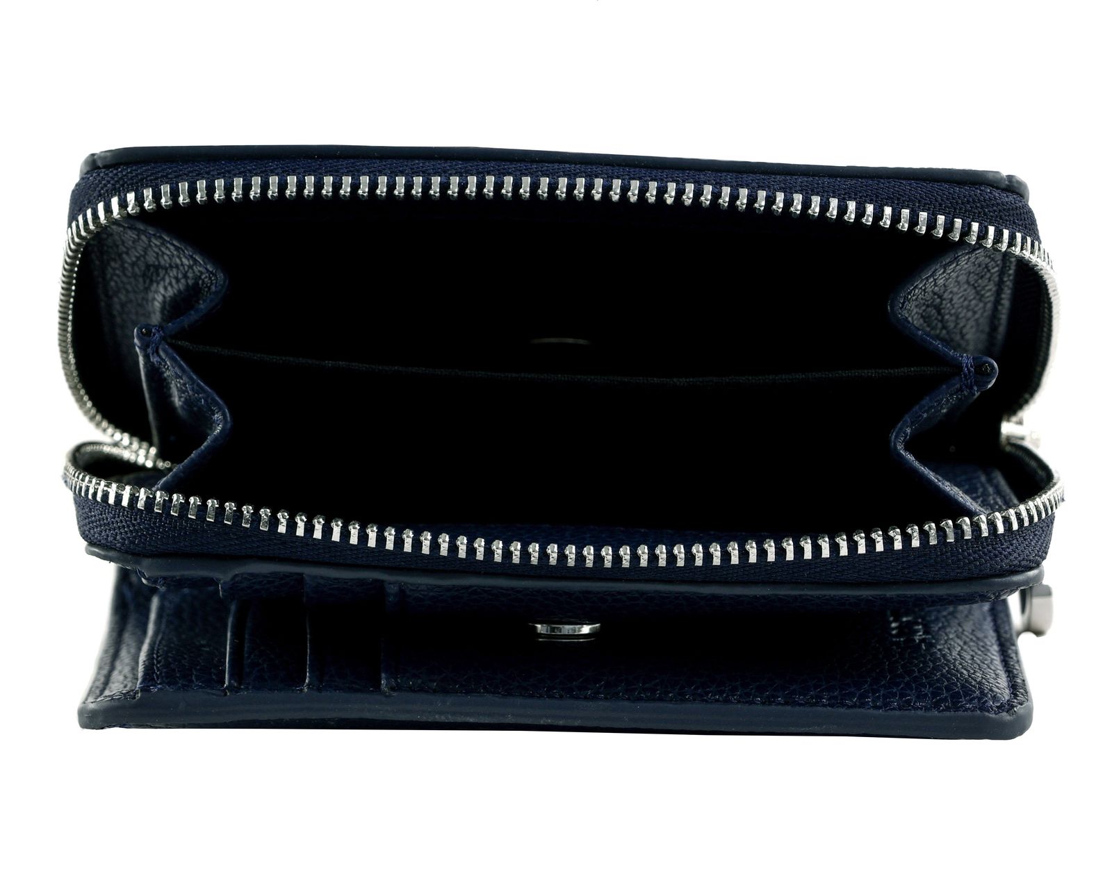 LACOSTE Compact Zip Wallet Marine 166 LACOSTE Compact Zip Wallet Marine 166