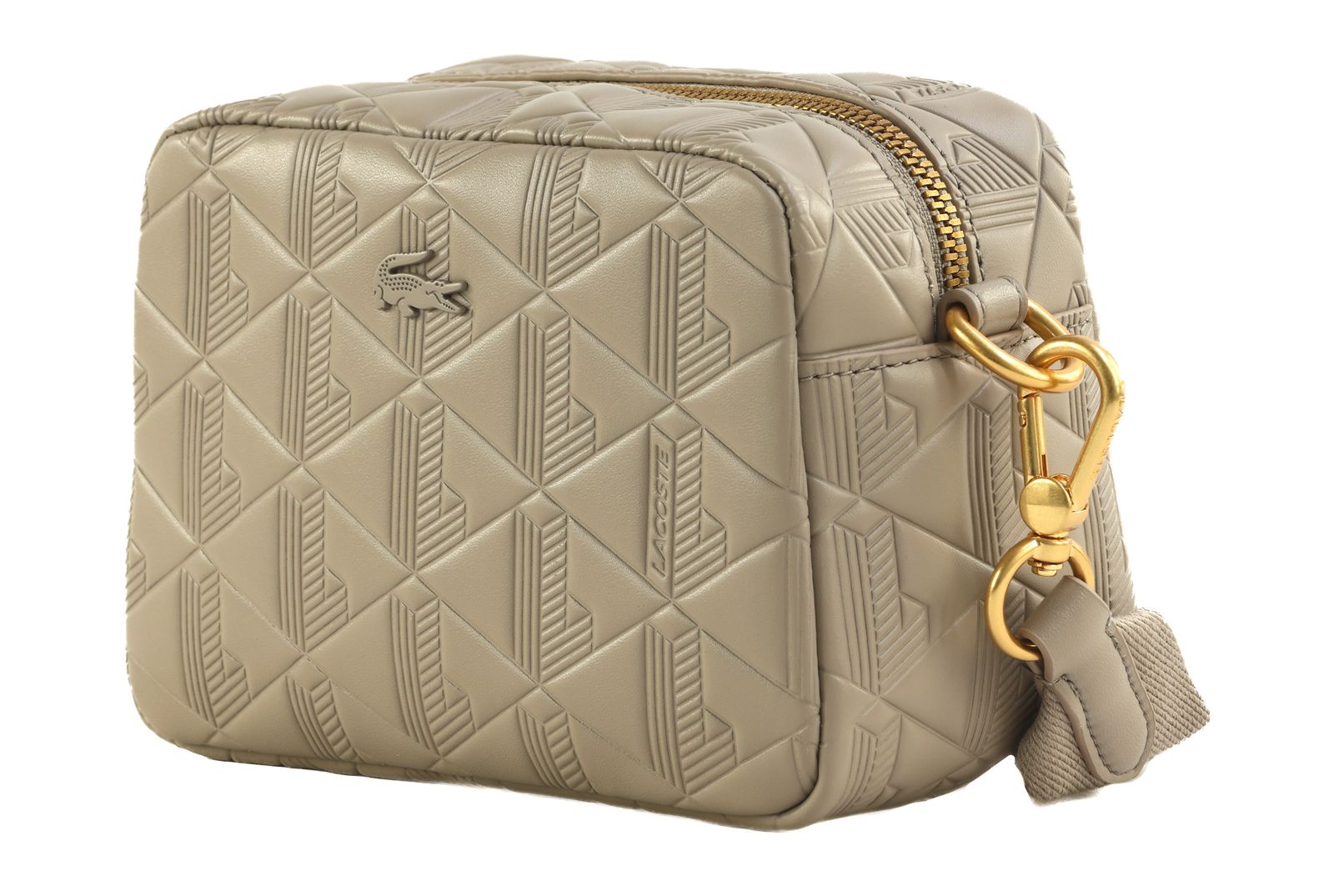 LACOSTE Maheki Crossover Bag Simply Taupe LACOSTE Maheki Crossover Bag Simply Taupe