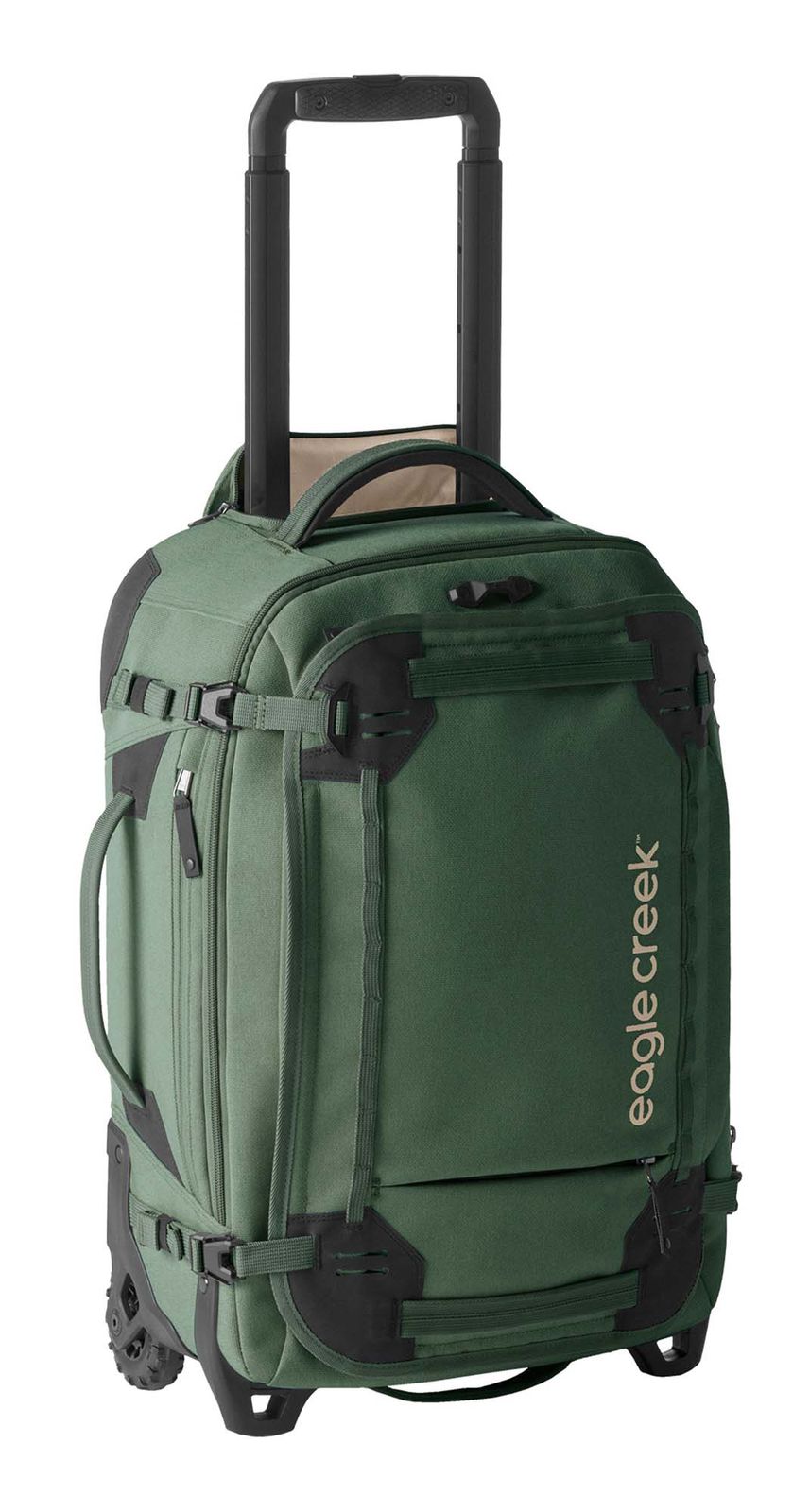 eagle creek Gear Warrior XE 2 Wheel Duffel Convertible Carry On Jungle Green eagle creek Gear Warrior XE 2 Wheel Duffel Convertible Carry On Jungle Green