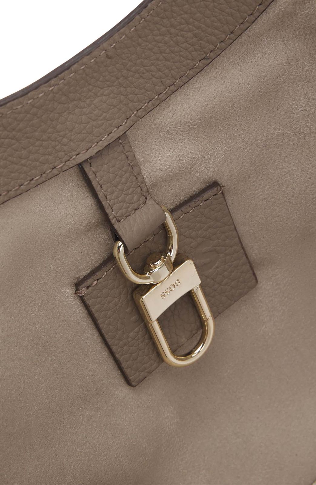 BOSS Lenah Small Tote Open Brown BOSS Lenah Small Tote Open Brown
