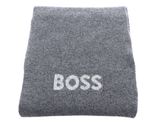 BOSS Elios Knitted Scarf Silver