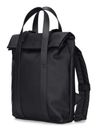RAINS 2 Way Tote Backpack Mini W3 Black RAINS 2 Way Tote Backpack Mini W3 Black