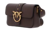 PINKO Love One Mini Slouchy FL S Cioccolate Amaro - Antique Gold PINKO Love One Mini Slouchy FL S Cioccolate Amaro - Antique Gold