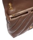 PINKO Love Puff Big CL Sheep Nappa L Marrone Castano - Antique Gold