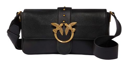 PINKO Love One Classic Slouchy FL L Nero - Antique Gold