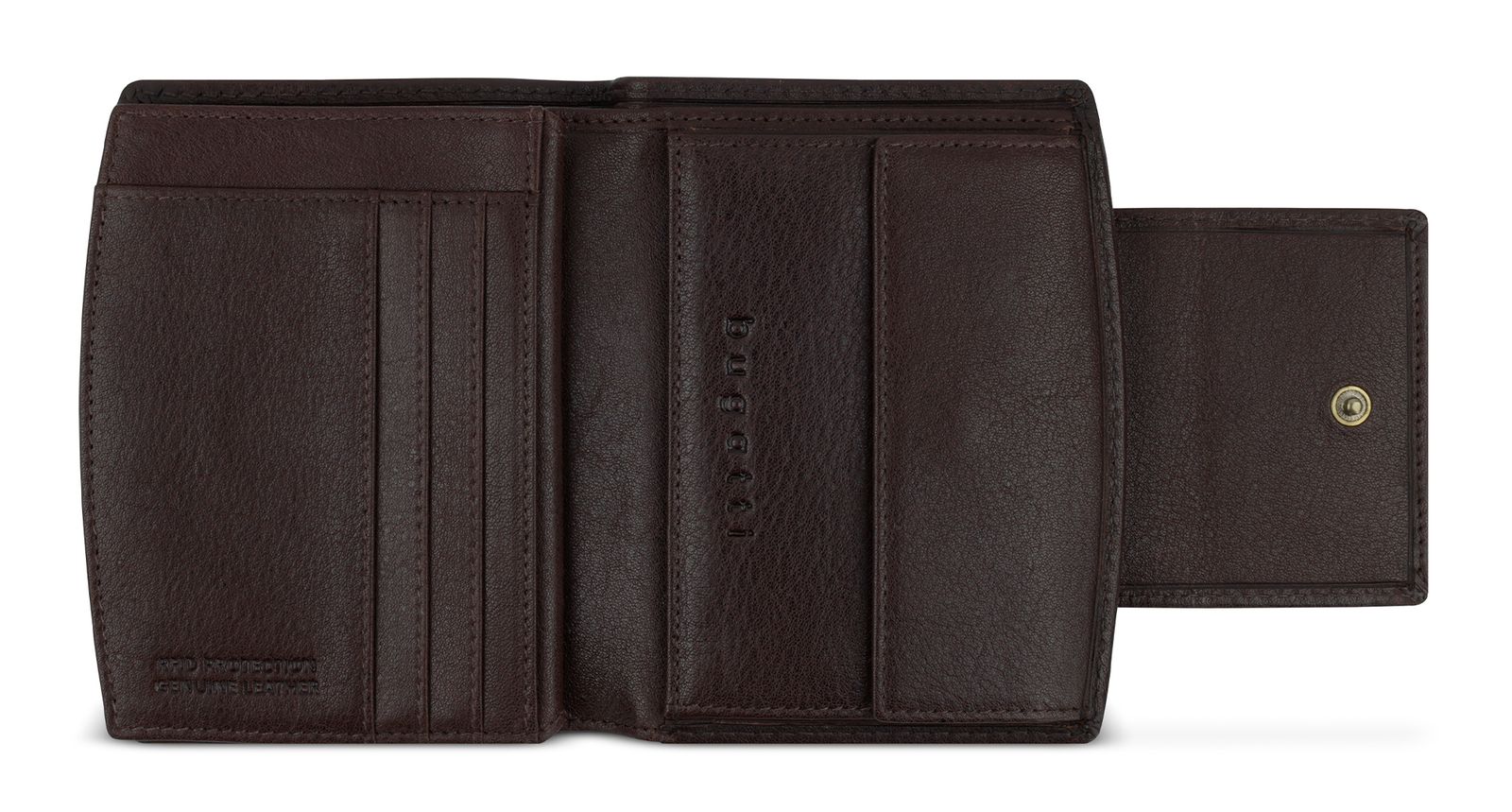 bugatti Neaples Lady Wallet Brown bugatti Neaples Lady Wallet Brown