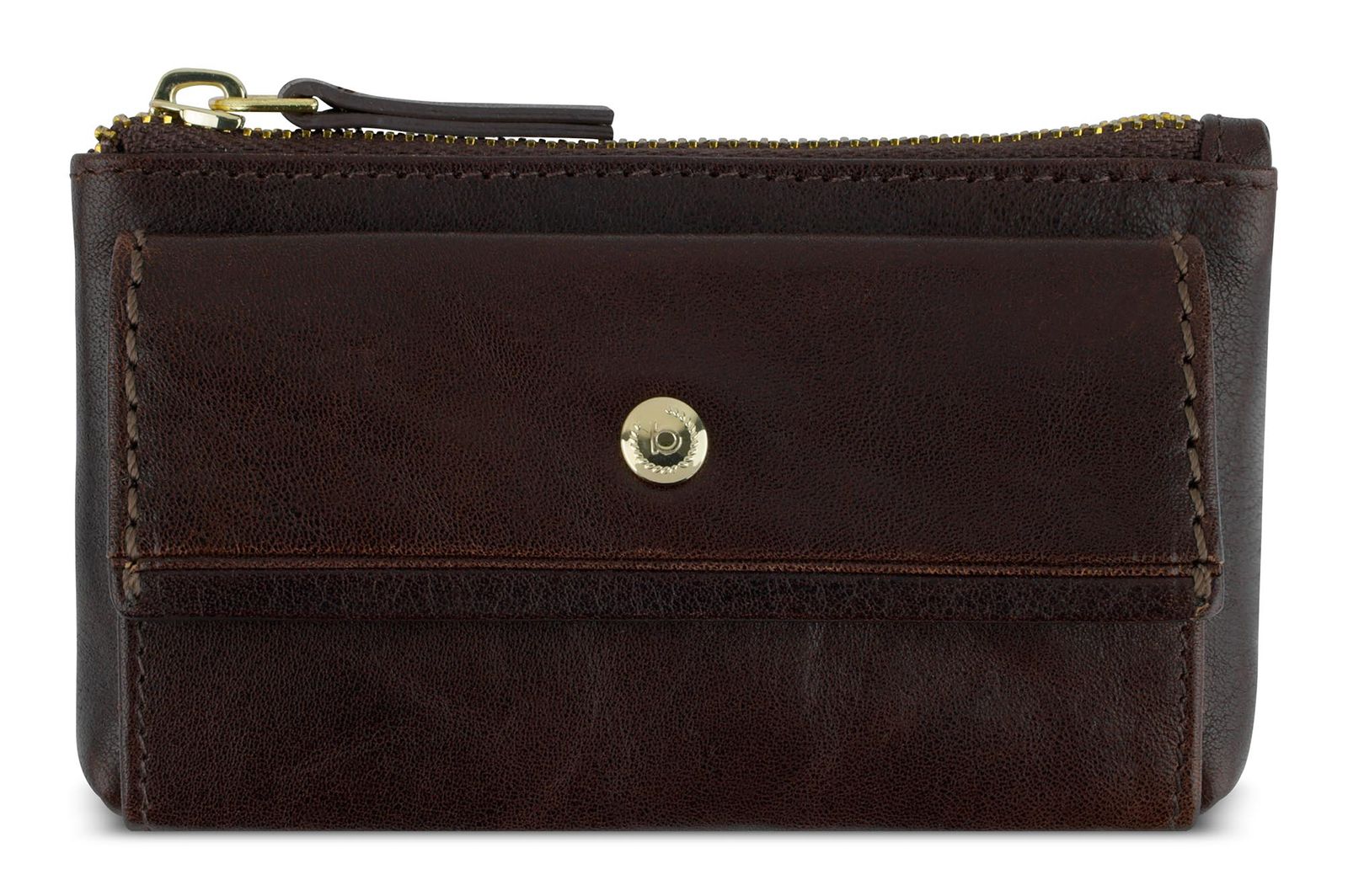 bugatti Neaples Key Case Brown