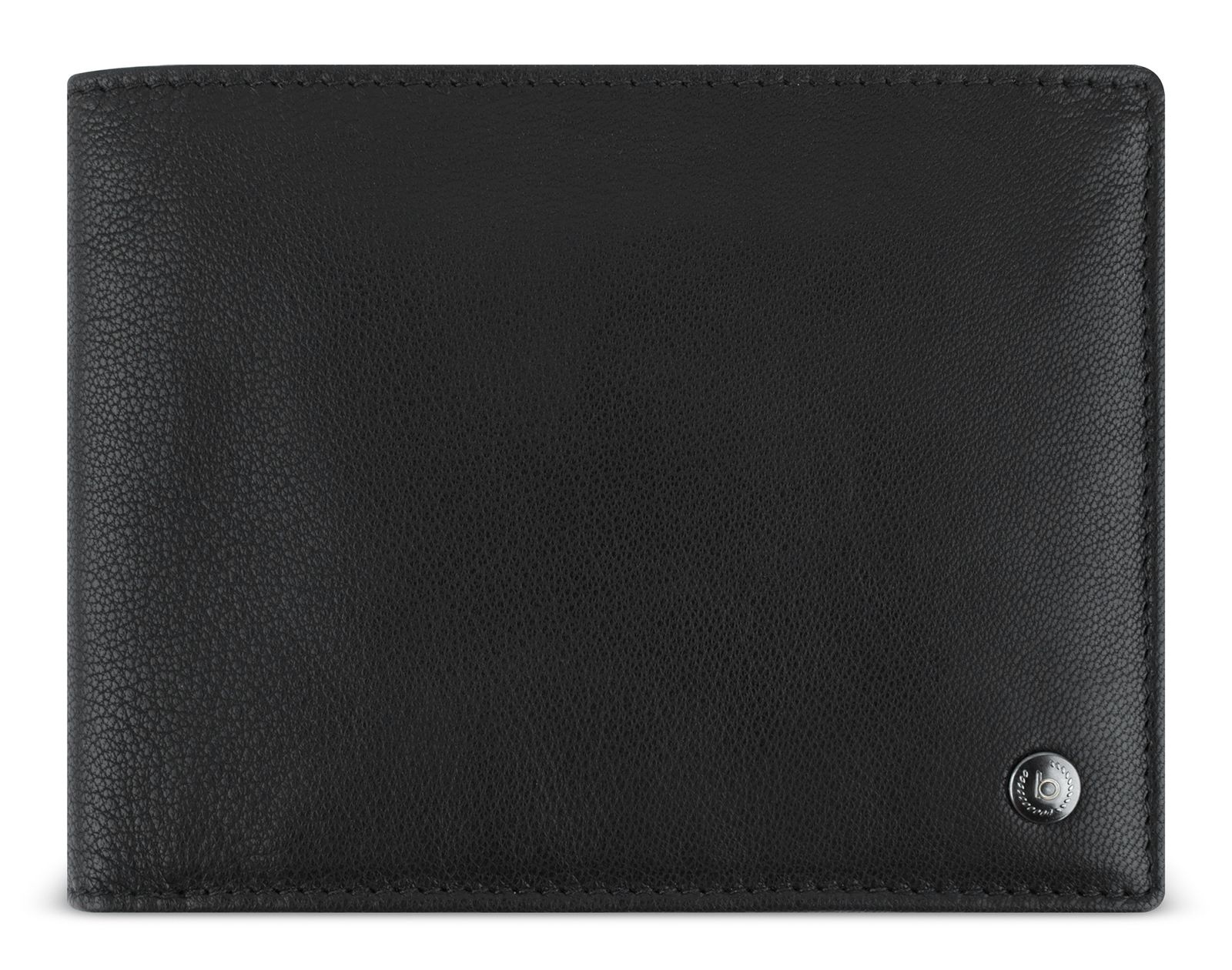 bugatti Black Magic Wallet With Flap Black