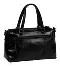 BURKELY Creased Crystal Handbag Black
