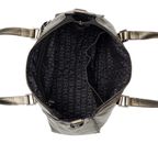 BURKELY Creased Crystal Handbag Gun Metal