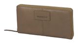 BURKELY Soft Skylar Zip Around Wallet L Tender Taupe