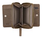 BURKELY Soft Skylar Double Flap Wallet Tender Taupe