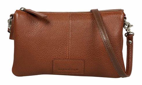 BURKELY Soft Skylar Triple Pocket Zip Chestnut