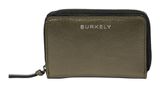 BURKELY Creased Crystal Double Flap Wallet Gun Metal