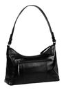 BURKELY Creased Crystal Hobo Bag Black