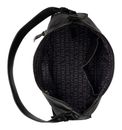 BURKELY Creased Crystal Hobo Bag Black