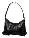 BURKELY Creased Crystal Hobo Bag Black