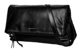 BURKELY Creased Crystal Satchel Bag Black