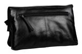 BURKELY Creased Crystal Satchel Bag Black