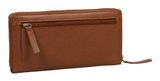 BURKELY Soft Skylar Zip Around Wallet L Chestnut