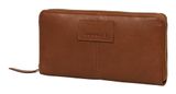 BURKELY Soft Skylar Zip Around Wallet L Chestnut