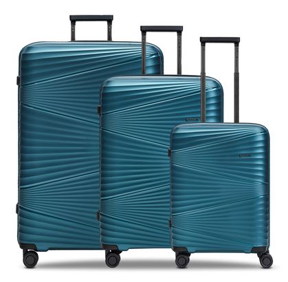 Pactastic Collection 02 Trolley-Set S / M / L Turquoise Metallic 2