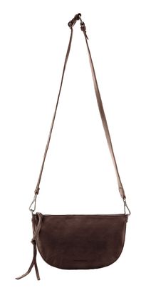 FREDsBRUDER My Forever Friend Halfmoon Bag Dark Chocolate