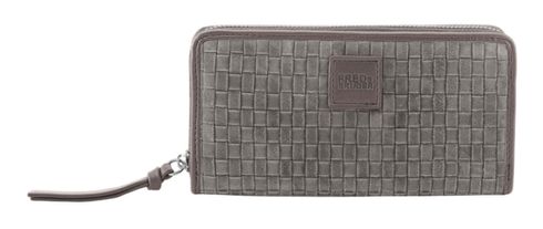 FREDsBRUDER Weave Harmony Zip Wallet Cool Grey