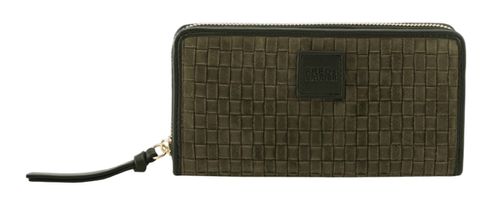 FREDsBRUDER Weave Harmony Zip Wallet Khaki Green