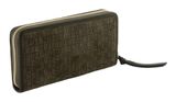 FREDsBRUDER Weave Harmony Zip Wallet Khaki Green