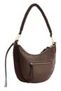 FREDsBRUDER Weave Harmony Round Midi Hobo Bag Dark Chocolate FREDsBRUDER Weave Harmony Round Midi Hobo Bag Dark Chocolate