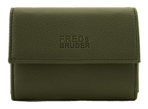 FREDsBRUDER Bestie Wallet With Lock Khaki Green