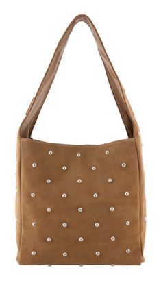 FREDsBRUDER Endless Beads Hobo Bag Toffee