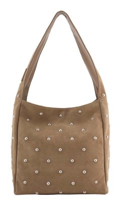 FREDsBRUDER Endless Beads Hobo Bag Taupe
