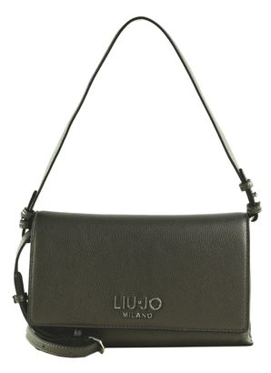 LIU JO Caliwen ECS Crossbody Bag East / West S Anthracite Metallic