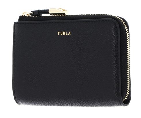FURLA Vitello Night Goccia Card Case M Nero