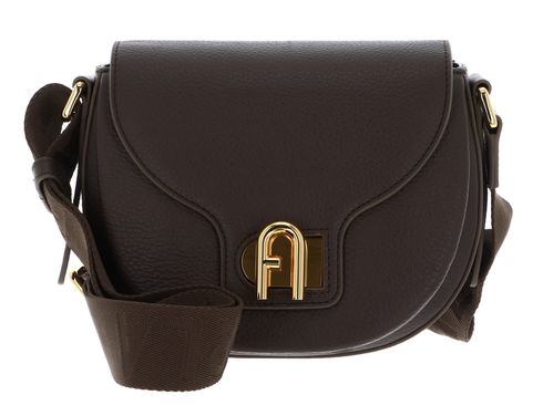 FURLA Lotus Mini Crossbody Bag Mogano + Toni Mogano