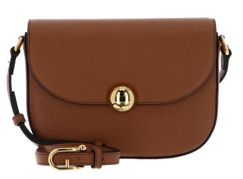 FURLA Vitello Night Moonlight Crossbody Bag S Brandy