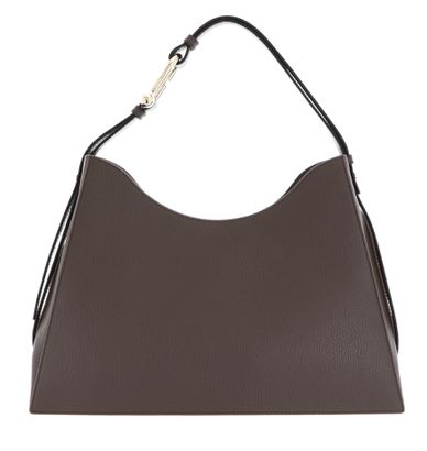 FURLA Nuvola Hobo Bag L Mogano