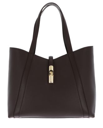 FURLA Goccia Tote Bag L Cioccolato