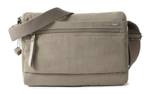 Hedgren Inner City Eye Shoulder Bag RFID M Corduroy String Beige