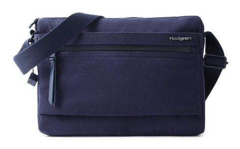 Hedgren Inner City Eye Shoulder Bag RFID M Corduroy Peacoat Blue